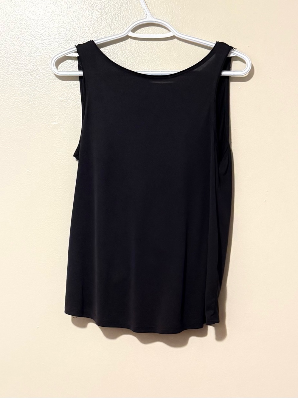 silence + noise Black Scoop Neck Tank Top